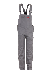 Basic Latzhose MG 260 grau Produktbild